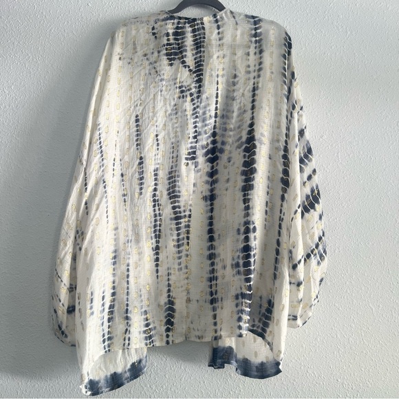 Anthropologie Vada Shimmer Cocoon‎ Kimono Cardigan One Size - Picture 9 of 12